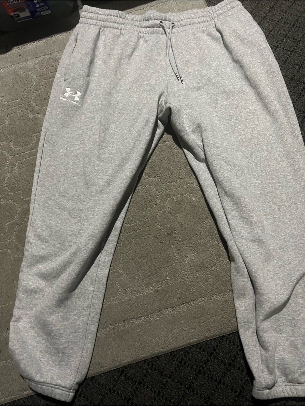 Xxl Under Armour men’s ' Gray Fleece Sweatpants